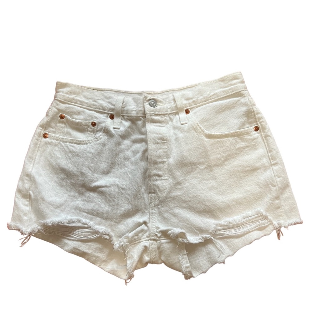 LEVI’S 501 High Waist Denim Cut Offs